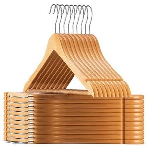 30 Wooden Hangers